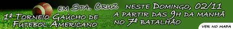 American soccer - 1º Match Gaucho - In Santa Cruz of the South